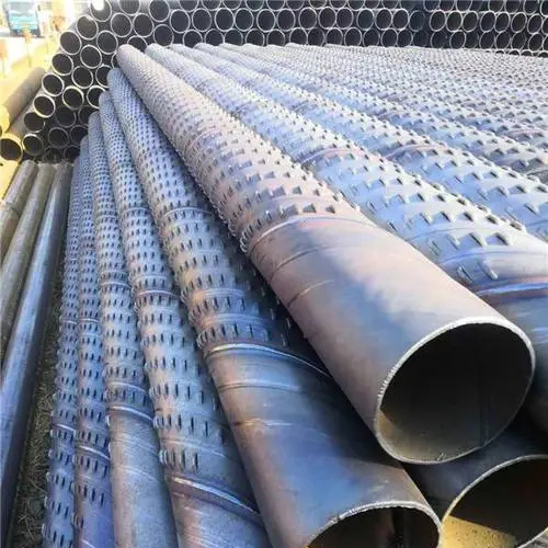 红河孔式滤水管安装